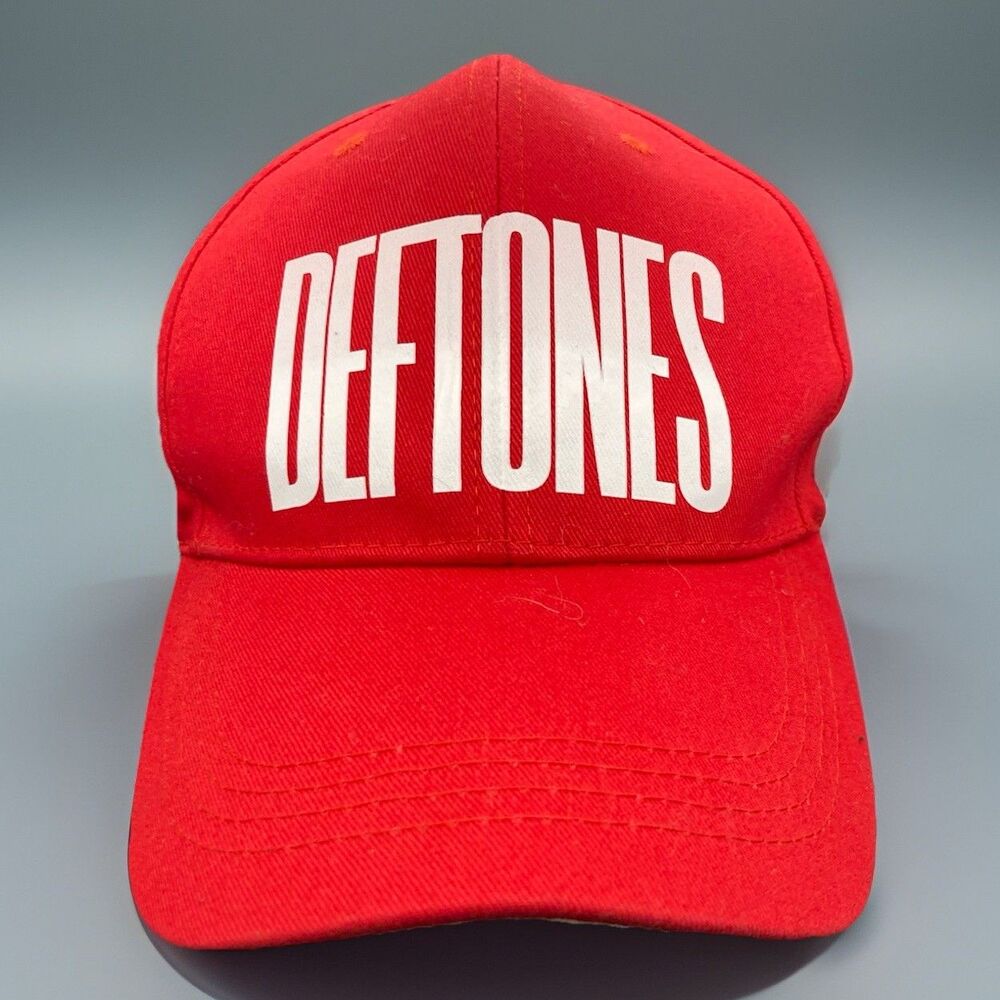 Deftones Red Music Rock Band Logo Adjustable Hat Cap